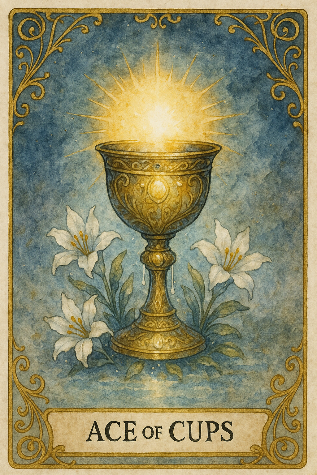 Ace of Cups Tarot Card